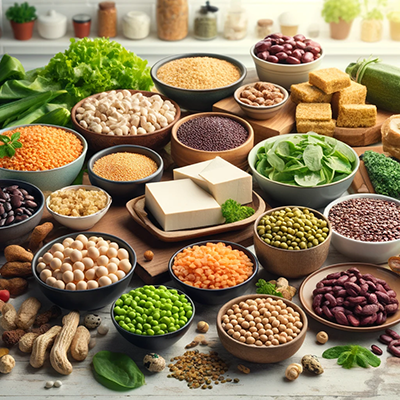 examples of vegan proteins
